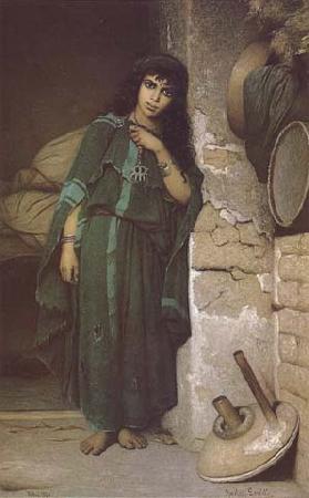 Charles Landelle Jeune fille arabe de Tougourth (mk32) Germany oil painting art